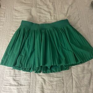 Lululemon High Rise Varsity Pleated Tennis Skirt